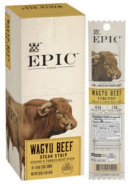 Wagyu Beef Snack Strips - 20/Box